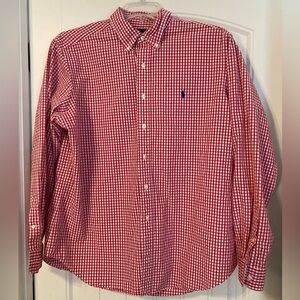 Mens Polo Ralph Lauren long sleeve button down shirt